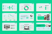 Podcast and Radio Keynote, a Presentation Template by Pixslides (Thumbnail 5 of 6)