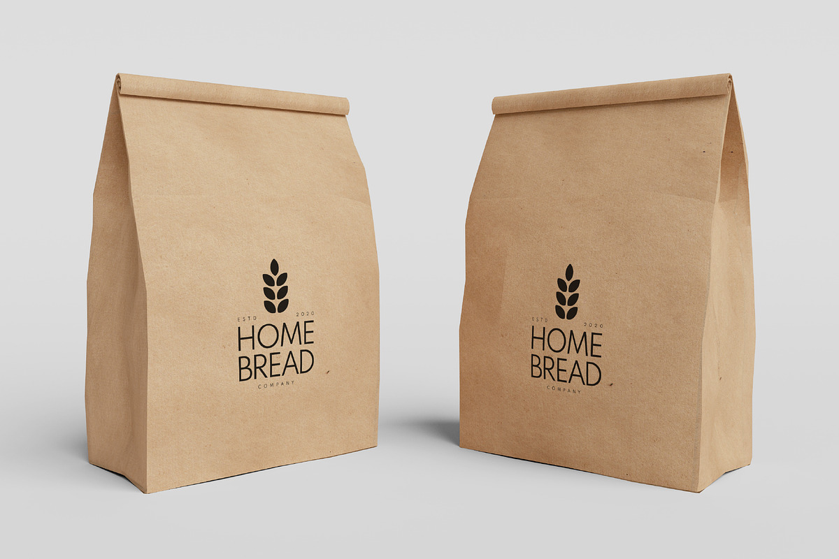 Home Bread Brand Bakery, Pastry Logo, a Branding & Logo Template by Bordo (Photo 10 of 11)