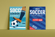 4 Soccer flyer template Bundle, a Flyer Template by Sandypramana (Thumbnail 2 of 3)