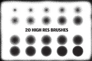 Stipple Master Photoshop Brushes, a Brush Add-On by RDShop (Thumbnail 5 of 5)