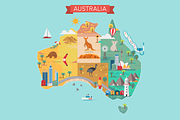 World Travel Map, an Animal Illustration by GlebTagirov (Thumbnail 2 of 7)