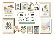 Garden | Creator Kit, an Object Graphic by KetteCreate (Thumbnail 1 of 20)