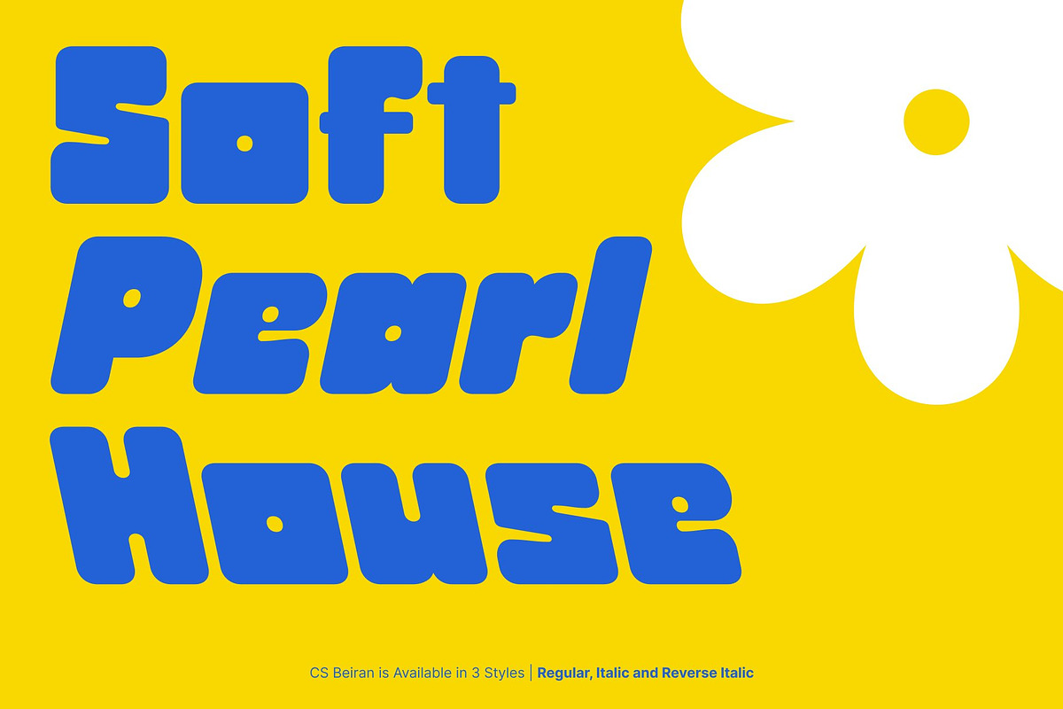 CS Beiran – Chunky Font, a Sans Serif Font by Craft Supply Co. (Photo 3 of 8)