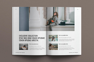 Editorial Lookbook Template