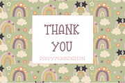 Groovy Fairy clipart & paper set, an Illustration by Poppymoondesign (Thumbnail 5 of 5)