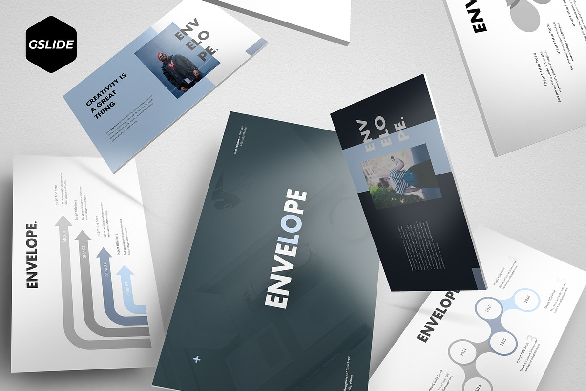 Envelope - Google Slides Template, a Presentation Template by AQR ...