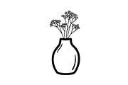 Flower Vase Silhouette Vector Bundle, an Illustration by Designs_River (Thumbnail 38 of 51)