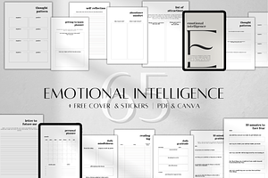 Digital Emotional Intelligence Pages, a Stationery Template by BRANDcontent