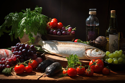 fish with food, a Photo by Pictures for you!!!!!!!!!