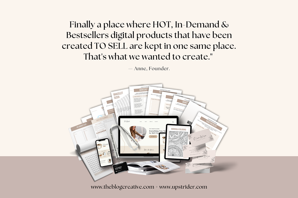 The Digital Products Library MMR, a Social Media Template by The Blog Creative (Photo 3 of 10)
