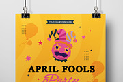 April Fools Flyer Template Design, a Flyer Template by MightyDesign (Thumbnail 2 of 7)
