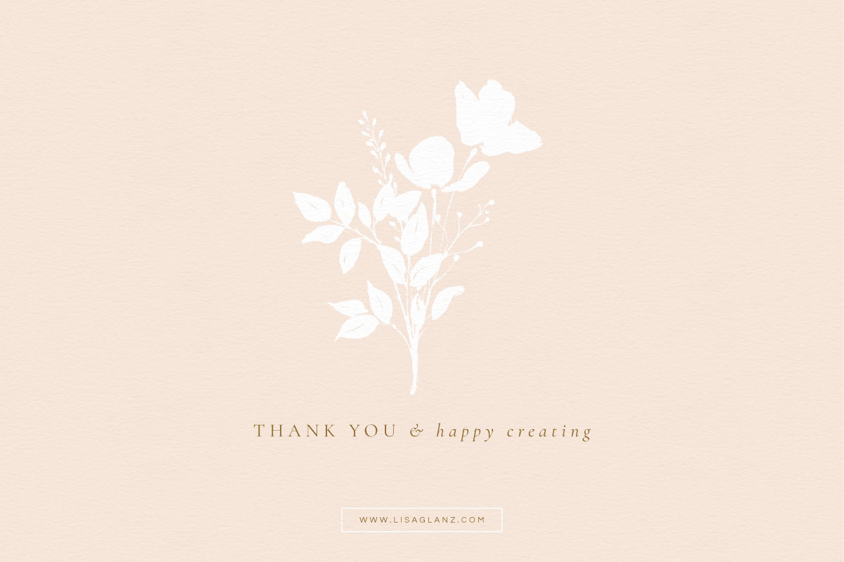 Ink botanicals, logos & patterns, a Texture Illustration by Lisa Glanz (Photo 32 of 32)