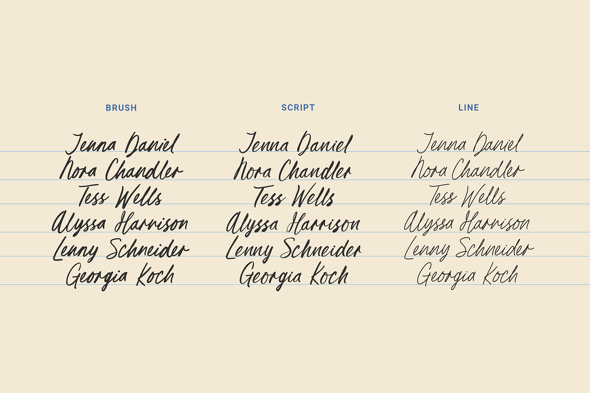 Bring of Hope, a Script Font by Letteratom (Photo 7 of 9)