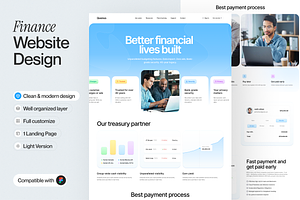 Quonus - Finance Landing Page, a Templates & Theme by sajon.co