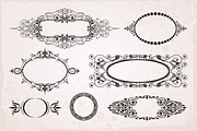 15 rounded frames backgrounds set, a Background Graphic by Digiselector Design Goods (Thumbnail 2 of 5)
