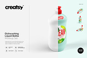 Dishwashing Liquid Mockup Set, a Packaging Mockup by creatsy2 (Thumbnail 1 of 8)