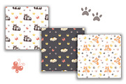 Digital Paper Cat and Kitten., a Pattern Graphic by TetianaArt (Thumbnail 5 of 6)