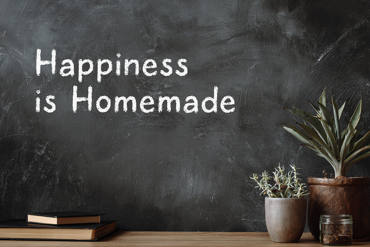 Chalk Craft Handwritten Font, a Handwritten Font by Graphic Spirit (Photo 7 of 13)