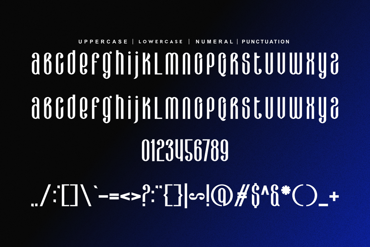 Agdobye - Modern Elegant Font, a Sans Serif Font by QR Design Studio (Photo 5 of 6)