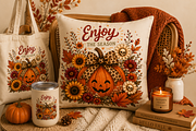 Retro Flowers Halloween Png Bundle, an Object Graphic by Daisy Design (Thumbnail 7 of 21)