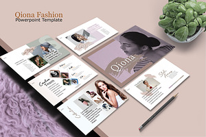 Qiona - Fashion Powerpoint Template