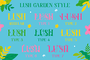 Lush Garden Spring Style Font, a Font by PutraCetol Studio (Thumbnail 8 of 11)