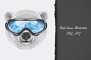 Polar Bear / Winter, an Animal Illustration by Victoria_Novak (Thumbnail 3 of 3)