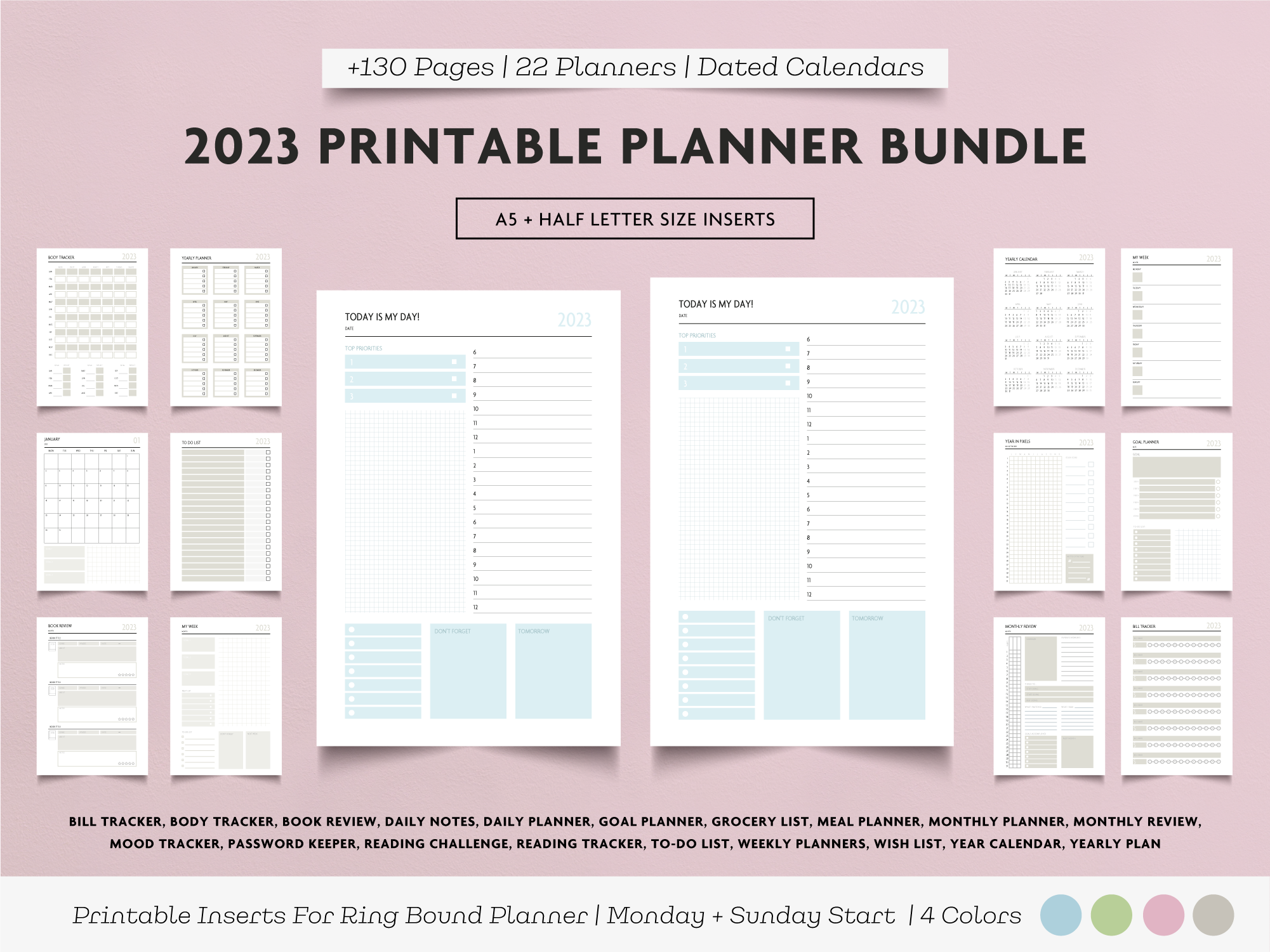 Inserts For Ring-Bound Planners