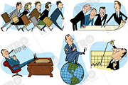 RTRO Business People 1, a Work Illustration by RTRO Stock (Thumbnail 4 of 5)