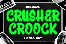 Crusher Croock Marker Graffiti Displ