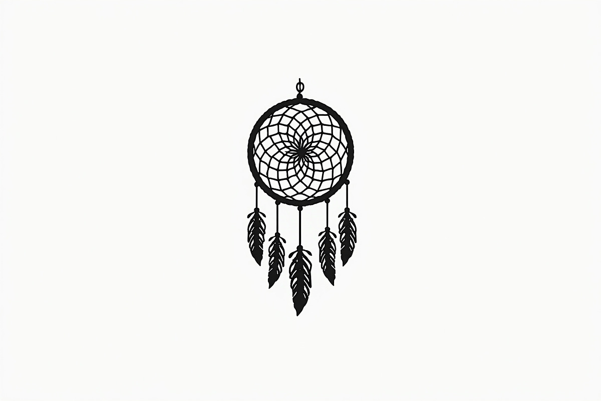 Scandinavian Unique Dreamcatcher, an Illustration by Amazin_art (Photo 16 of 26)