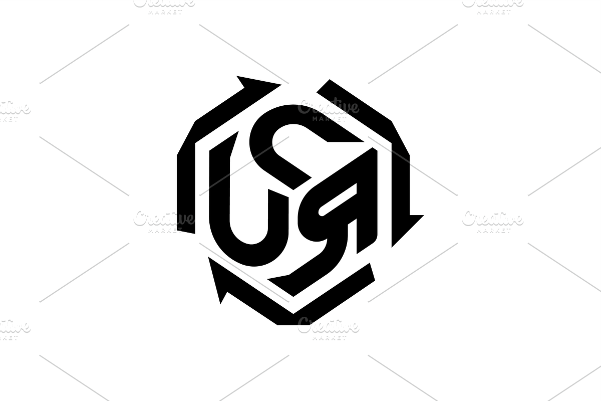 Letters CCR Recycling Logo Template, a Branding & Logo Template by Advateik ™ (Photo 1 of 2)