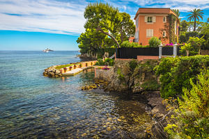 Seaside villa on the cliff, an Architecture Photo by Alpine Dreams
