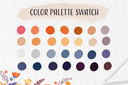 Procreate Color Palette Swatch Set, a Palette Add-On by ValeryDan (Thumbnail 2 of 6)