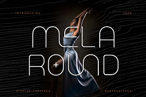 Melaround - Monoline Typeface