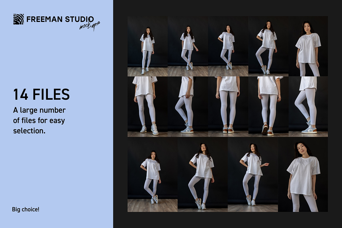 Leggings and T-Shirt Mockup, a Mockup by Freeman Studio (Photo 2 of 15)