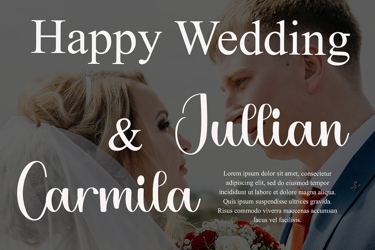 Bride, a Handwritten Font by FreshTypeINK (Photo 5 of 8)