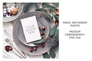 Animated Instagram photo. Mockup #11, a Social Media Template by Una Matison (Thumbnail 2 of 3)