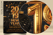 2019 Happy New Year, a Flyer Template by darkmonarch (Thumbnail 2 of 3)