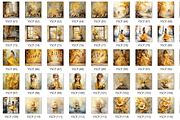 360 Yellow Shabby Chic Pages, an Illustration by HubbaDigitals (Thumbnail 5 of 7)