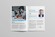 Annual Report Brochure, a Brochure Template by New Lines (Thumbnail 4 of 14)