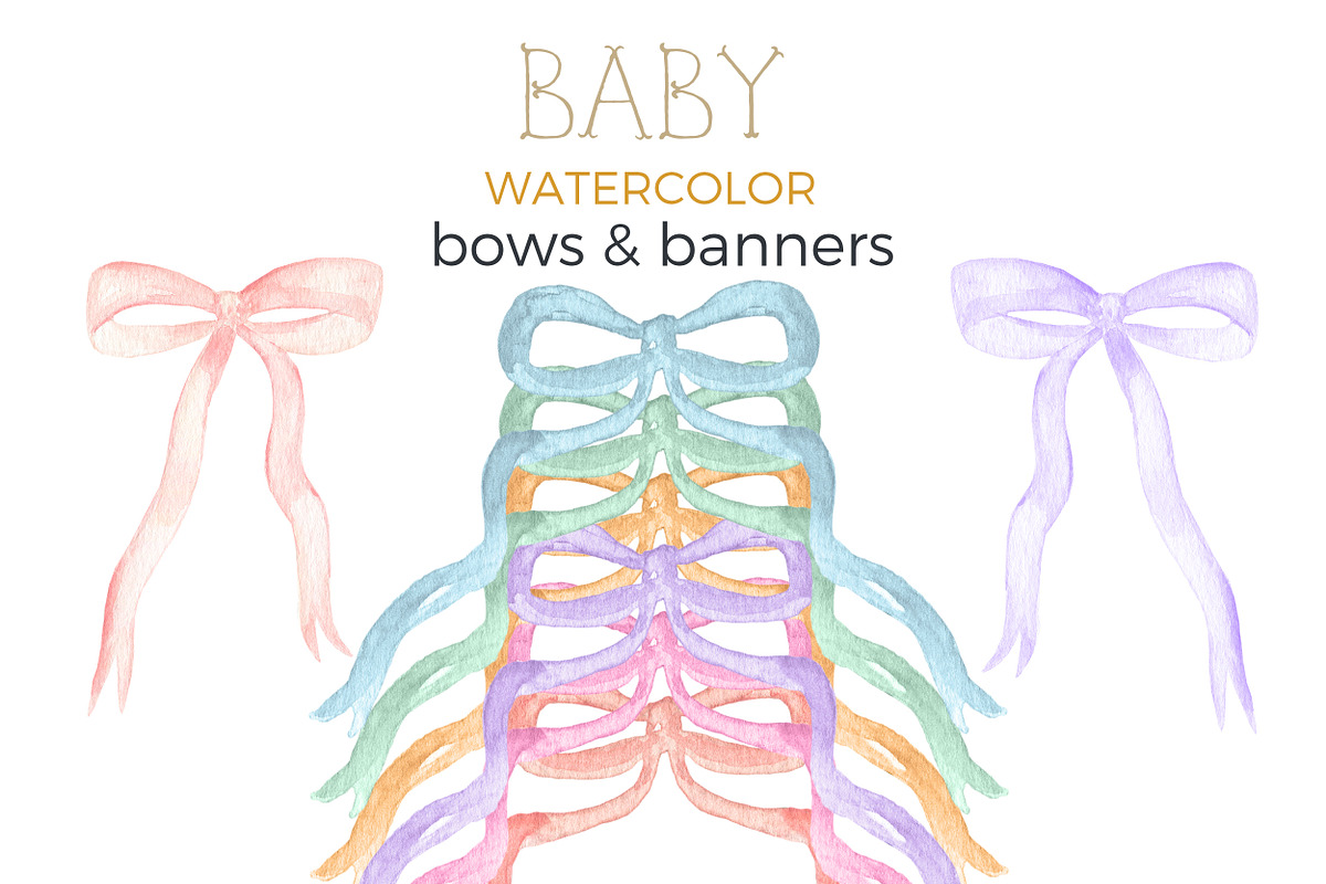 Baby Crest Creator Watercolor, an Illustration by LABFcreations (Photo 28 of 32)