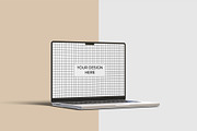 MacBook Pro 14 Mockup, a Mac Mockup by graphicpages (Thumbnail 3 of 15)