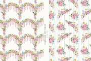 Vintage Garden Watercolor Clipart, a Decorative Illustration by Ooh Lily (Thumbnail 20 of 23)