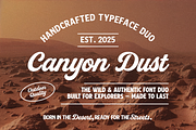 Canyon Dust Handcrafted Font Duo, a Script Font by Creacy Studio (Thumbnail 1 of 10)