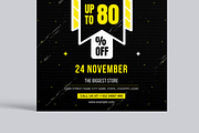 Black Friday Flyer Design, a Flyer Template by MightyDesign (Thumbnail 3 of 8)