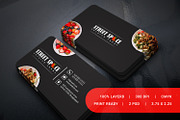 Food Business Card - Street Spice, a Business Card Template by Helal Shop (Thumbnail 1 of 2)
