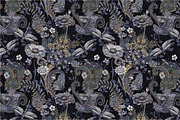 5 Seamless floral patterns, a Pattern Graphic by Sunny_Lion (Thumbnail 2 of 6)