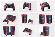PS5 Console & Controller Mockup Set, a Product Mockup by Deeplab (Thumbnail 2 of 12)