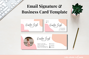 Email Template, Business Card, a Business Card Template by Joanna Lane Designs (Thumbnail 1 of 2)